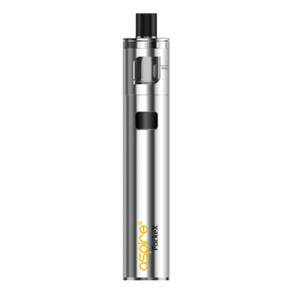Aspire PockeX Silver Device, Front