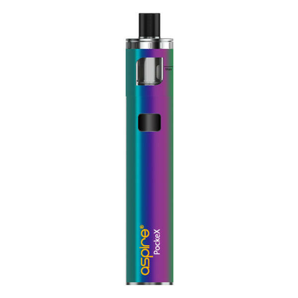 Aspire PockeX Rainbow Device, Front