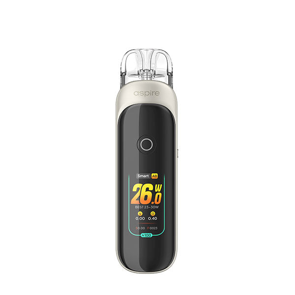 Aspire Pixo Pod Vape Kit, Beige, Device, Front