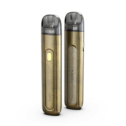 Aspire Flexus Q Retro Brass Device, Front and Back