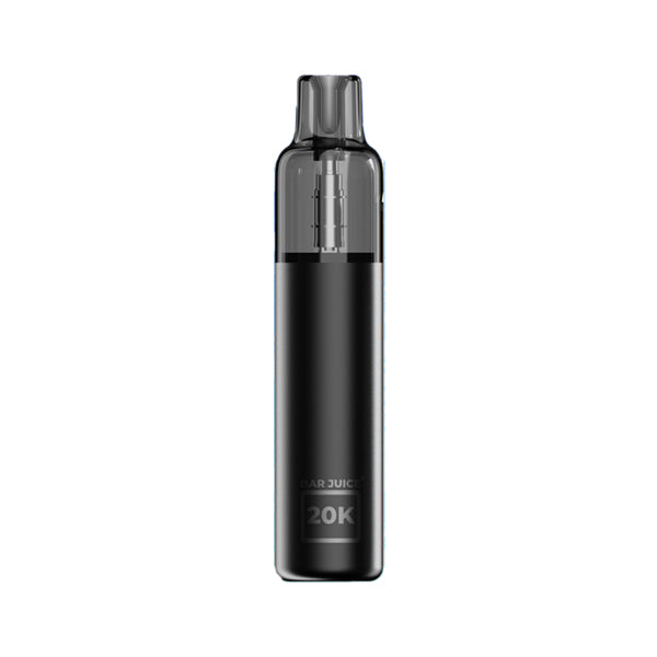 Bar Juice 20K Refillable Disposable Vape Black, Device, Front