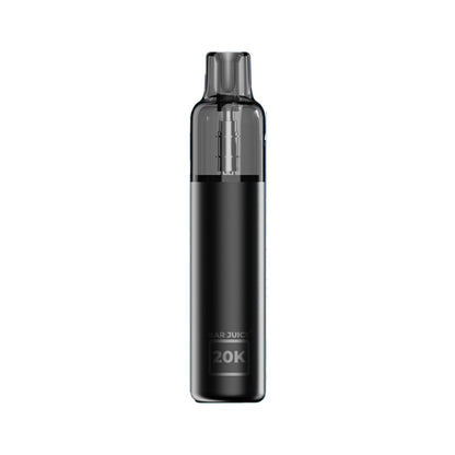 Bar Juice 20K Refillable Disposable Vape Black, Device, Front