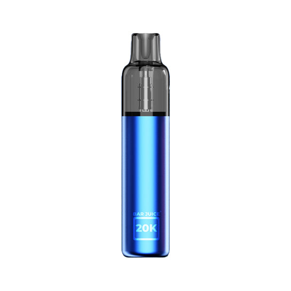 Bar Juice 20K Refillable Disposable Vape Blue, Device, Front 