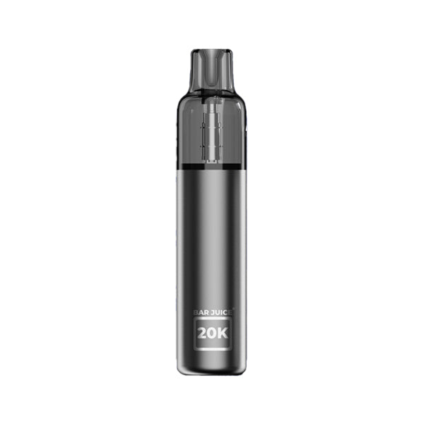 Bar Juice 20K Refillable Disposable Vape Grey, Device, Front