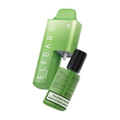 Elf Bar AF5000 Double Apple Disposable Vape, Device, Front