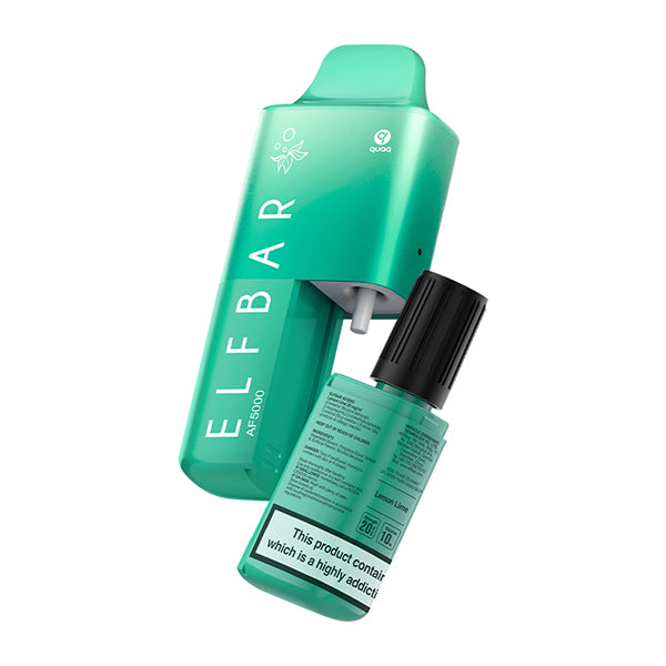 Elf Bar AF5000 Lemon Lime Disposable Vape, Device, Front