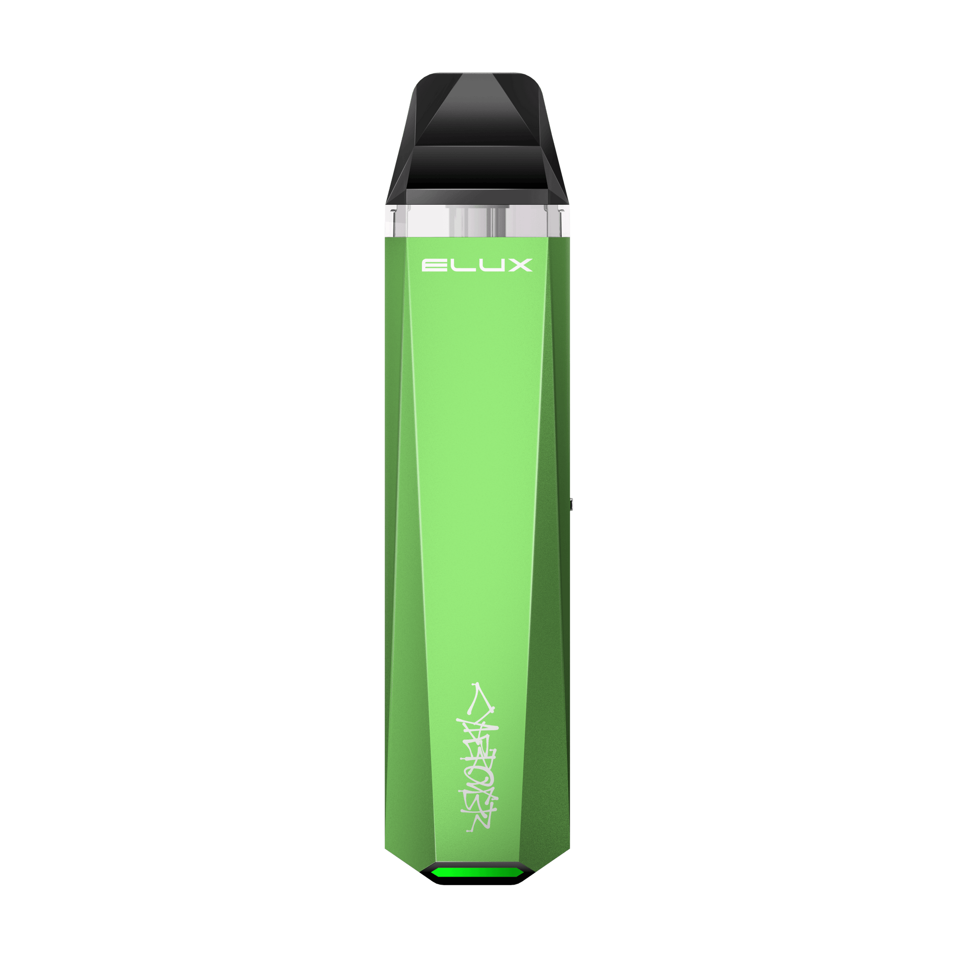 Elux-Cyberover P1 Green Vape Pod Kit, Device, Front