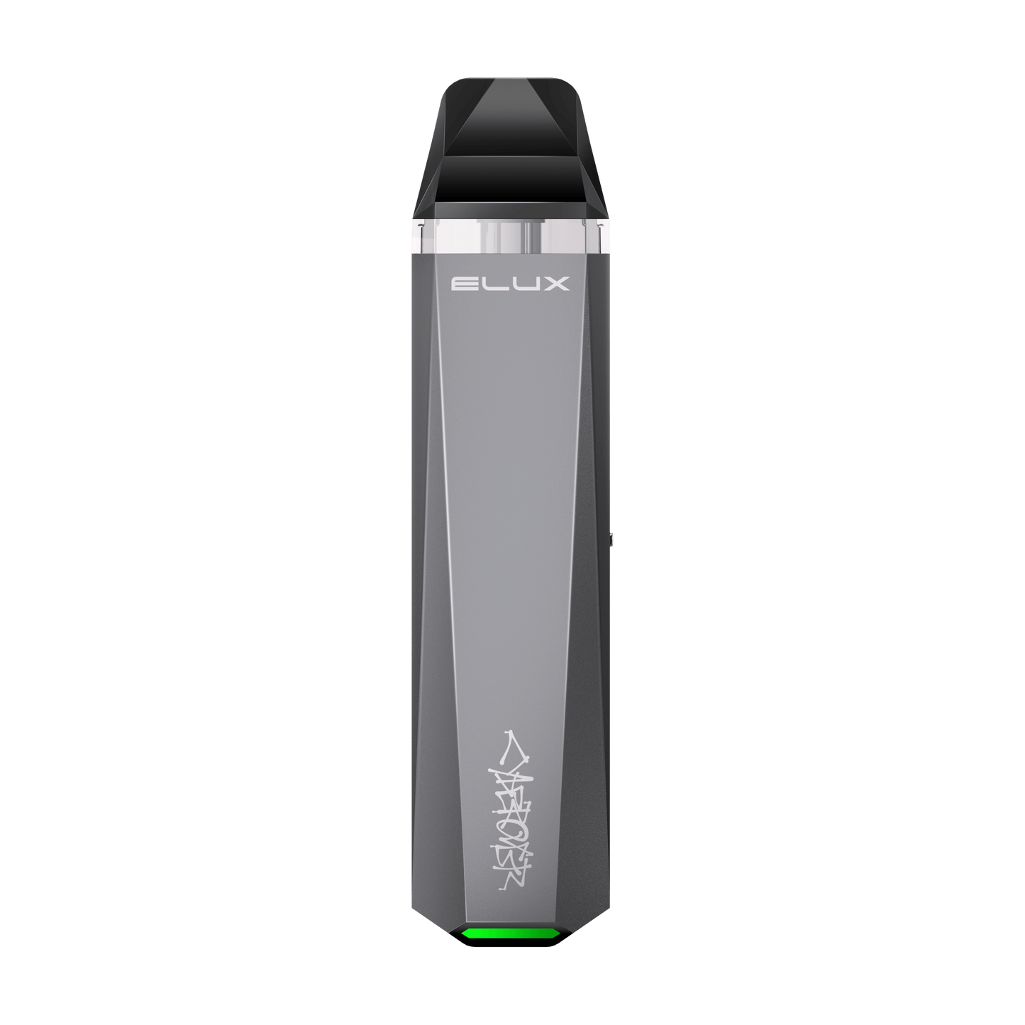 Elux-Cyberover P1 Grey Vape Pod Kit, Device, Front