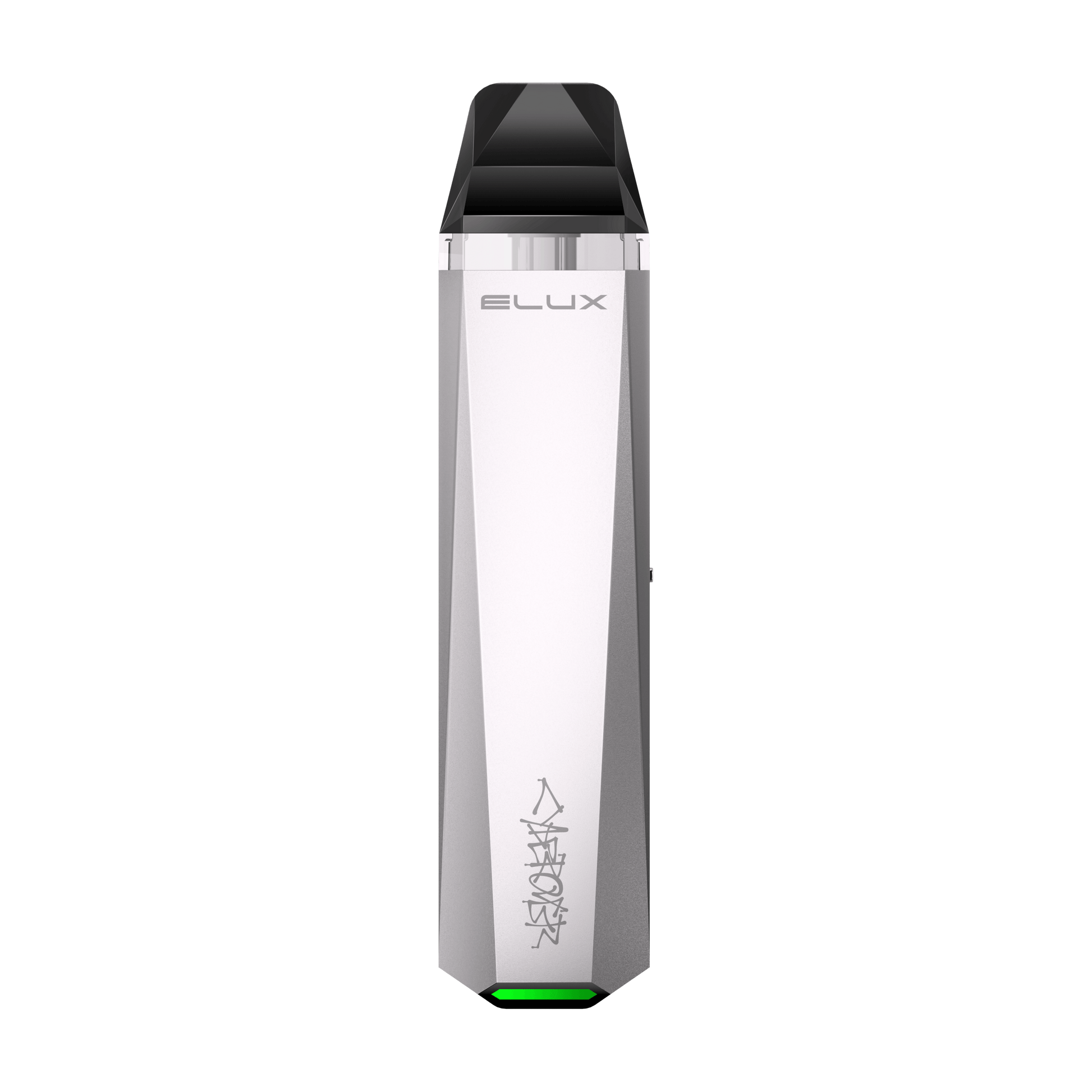 Elux-Cyberover P1 Silver Vape Pod Kit, Device, Front