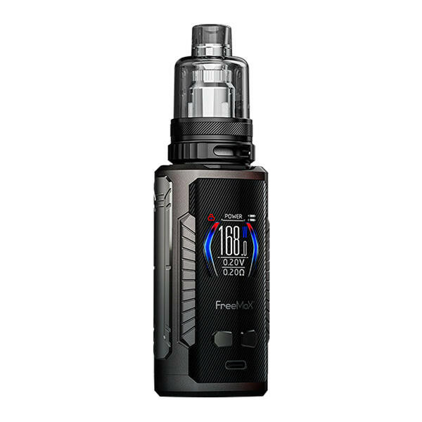 Freemax Maxus Max Pro Gun Metal Kit, Device, Front