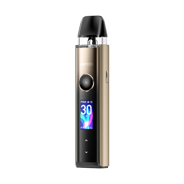 Geekvape Wenax Q Pro Sunset Goild Pod Kit, Device, Front