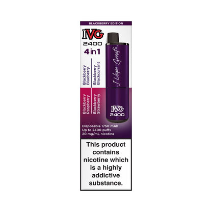 IVG 2400 4 In 1 Disposable Vape