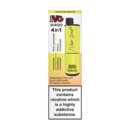 IVG 2400 4 In 1 Disposable Vape