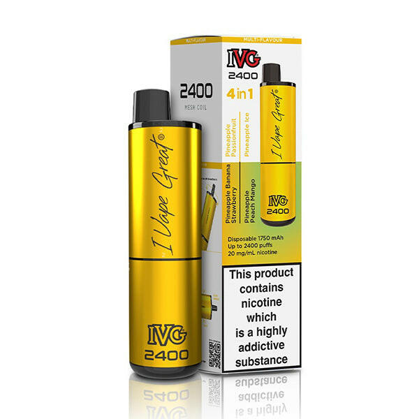 IVG 2400 4in1 Pineapple Edition, Device and Packaging, Front