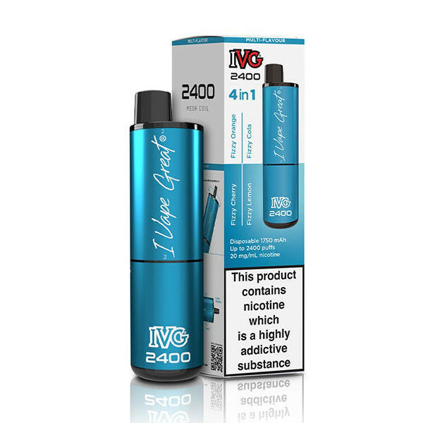 IVG 2400 4in1 Fizzy Edition, Device and Packaging, Front