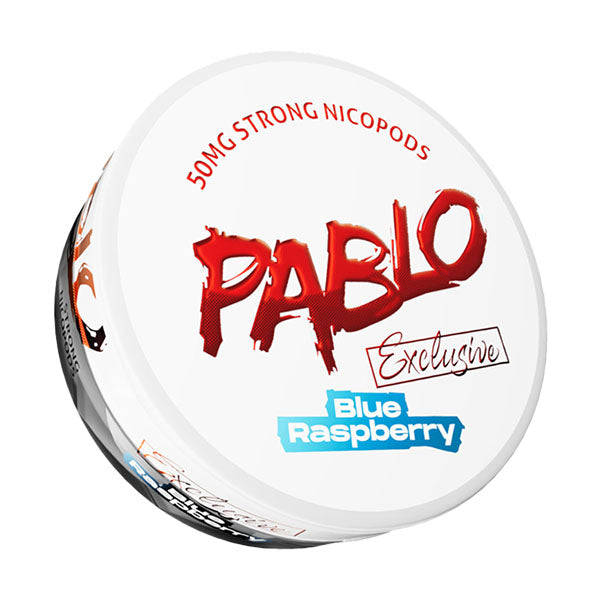 Escobar Blue Raspberry Pablo Blue Raspberry Nicotine Pouch | 3 For £10 | Free Delivery ...