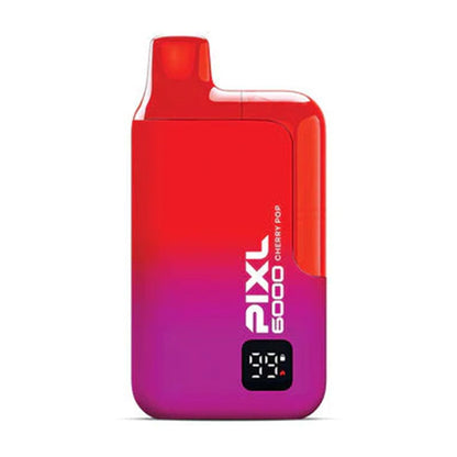 PIXL 6000 Cherry Pop Disposable Vape Kit, Device, Front