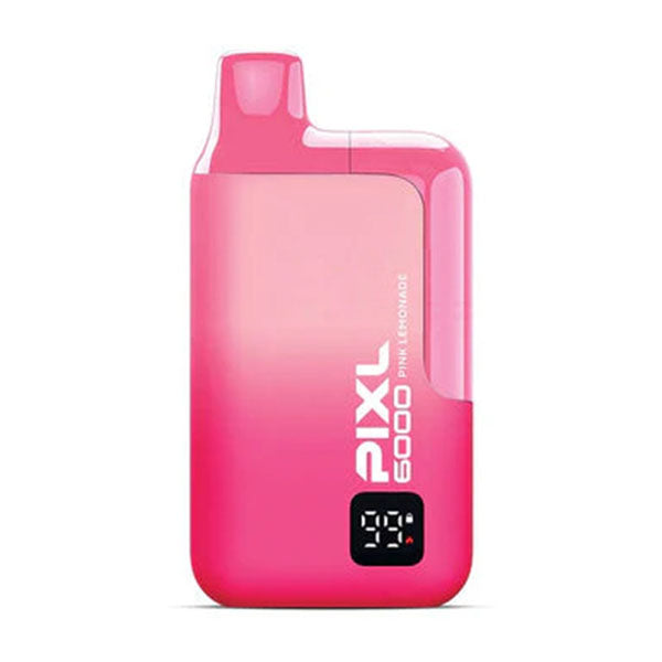 PIXL 6000 Pink Lemonade Disposable Vape Kit, Device, Front