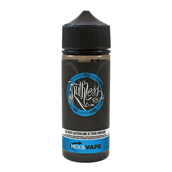 Ruthless Rise 100ML Shortfill, Bottle, Front