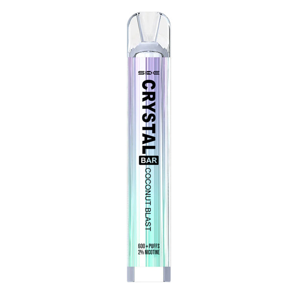 SKE Crystal Bar Coconut Blast Disposable Vape, Device, Front 