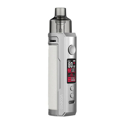 Voopoo Drag X Silver White Kit, Device, Front