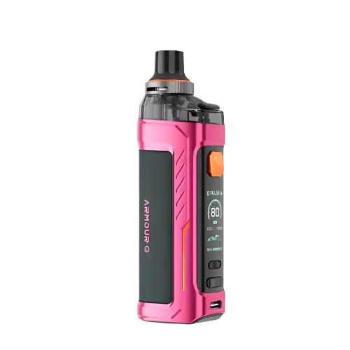 Vapouresso Armour G Pink Vape Kit, Device, Front