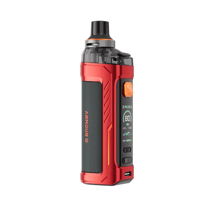 Vapouresso Armour G Red Vape Kit, Device, Front