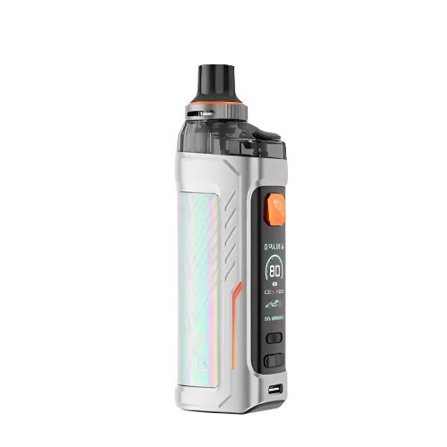 Vapouresso Armour G Silver Vape Kit, Device, Front