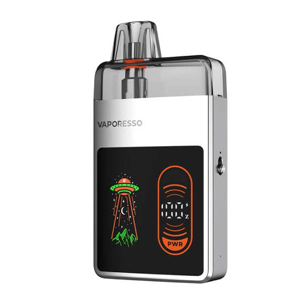 Vaporesso Eco Nano Pro Pod Vape Kit Silver, Device, Front