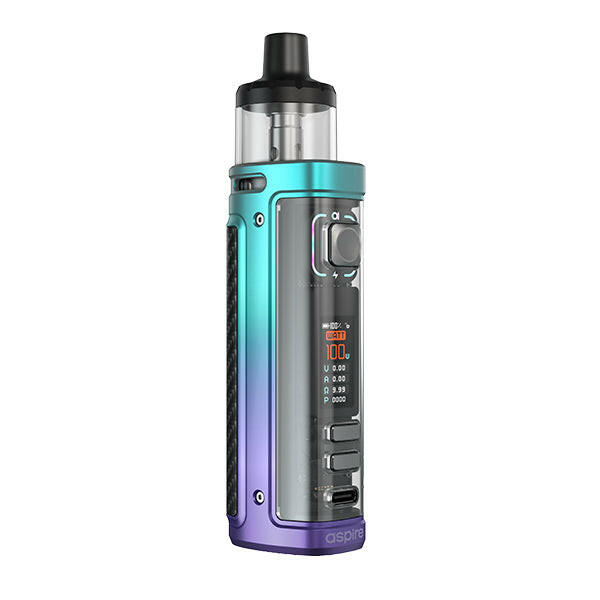 Aspire Veynom LX Teal Purple Fade Device, Front