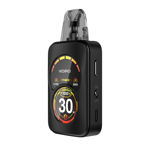 Voopoo Argus A Phantom Black Vape Pod Kit, Device, Front