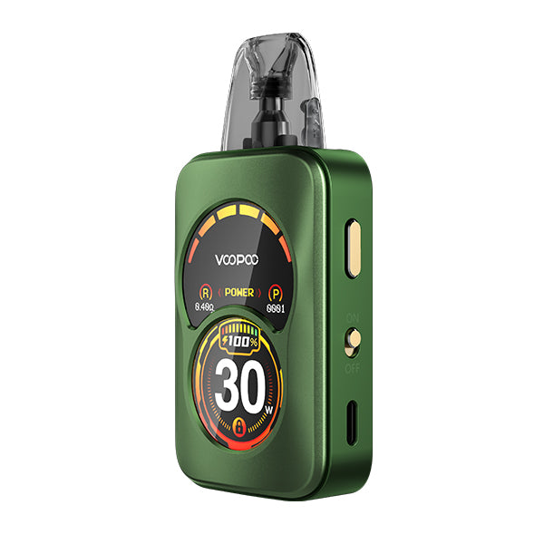 Voopoo Argus A Racing Green Vape Pod Kit, Device, Front