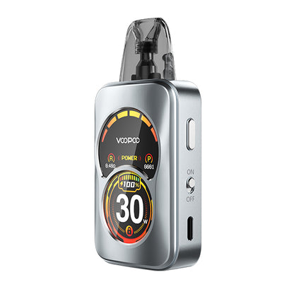 Voopoo Argus A Storm Silver Vape Pod Kit, Device, Front