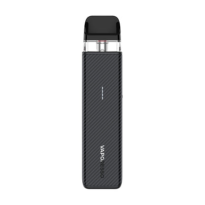 Black Carbon Xros 5 Mini Vape Device against white background
