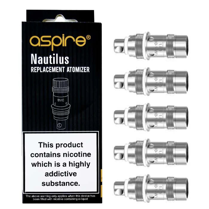Aspire Nautilus BVC Replacement Coil, Packaging and Coils, Front