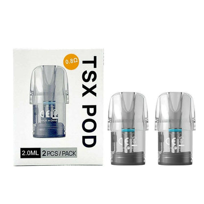 Aspire TSX Replacement Pods, Packaging and Pods, Front