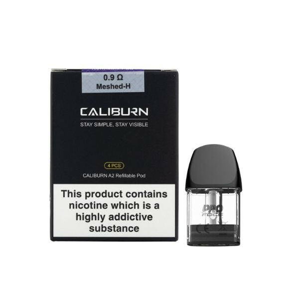 Uwell Caliburn A2 Refillable Pods, Packaging and Pods, Front