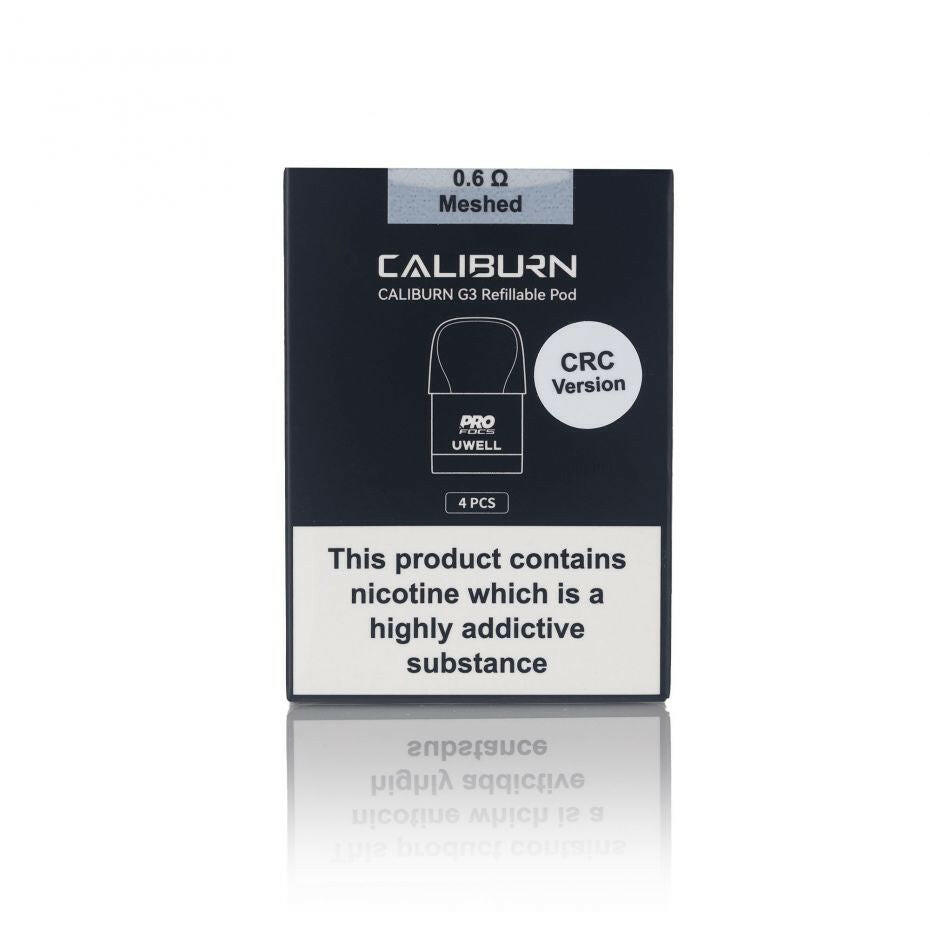 Uwell Caliburn G3 Refillable Pods, Packaging, Front