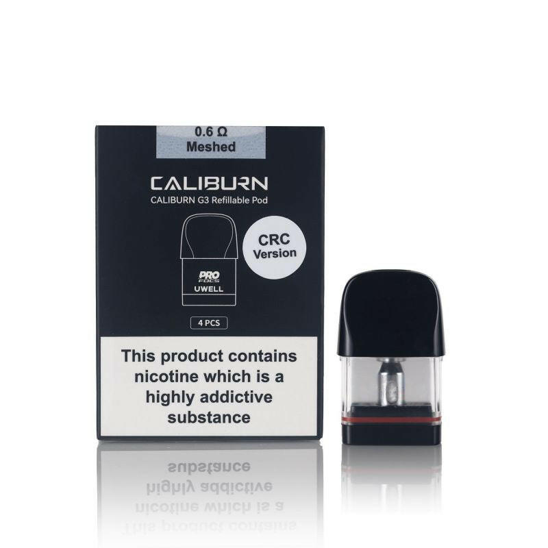 Uwell Caliburn G3 Refillable Pods, Packaging and Pods, Front