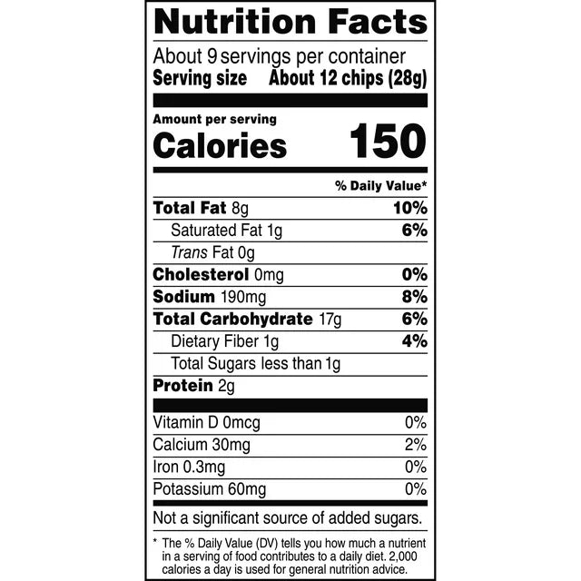 Doritos Flamin Hot Nacho, Nutrition Label, Back