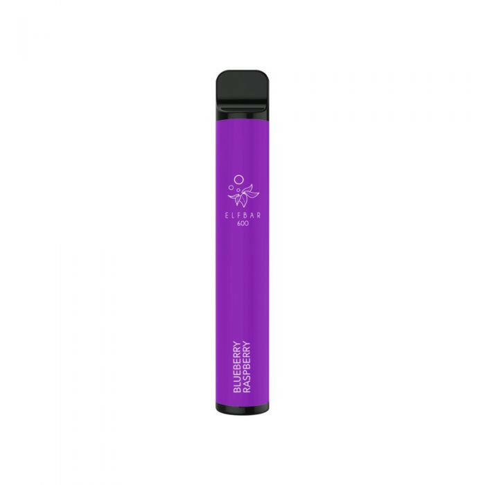 Elf Bar Blueberry Raspberry Dispoable Vape, Device Front
