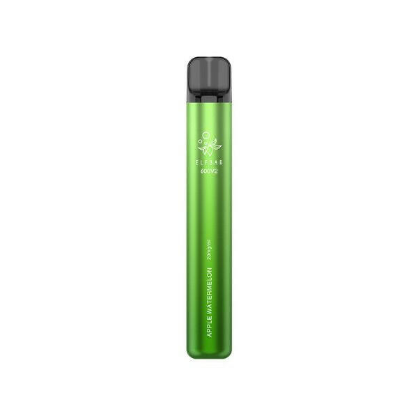 Elf Bar V2 Apple Watermelon Vape, Device Front