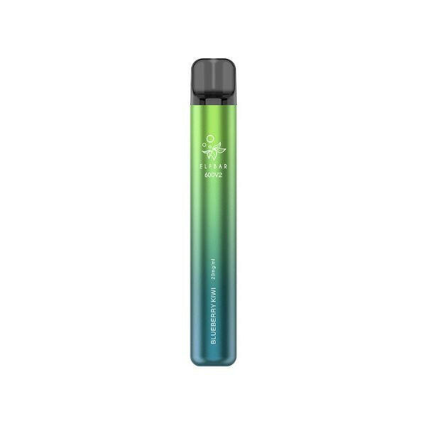 Elf Bar V2 Blueberry Kiwi Vape, Device Front