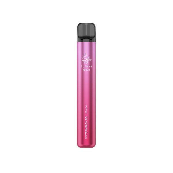 Elf Bar V2 Watermelon BG Vape, Device Front