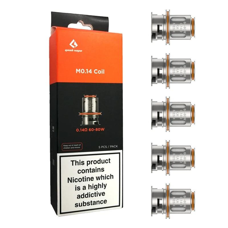 Geekvape M Series Replacement Coil, Packaging and Coils, Front