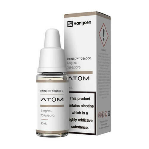 Hangsen Rainbow Tobacco E-Liquid 10ml, Packaging and Bottle, Front