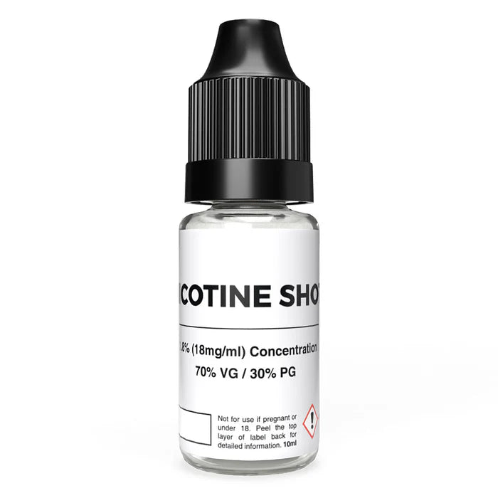 Nicotine Shot Ice Freebase 18mg 70VG