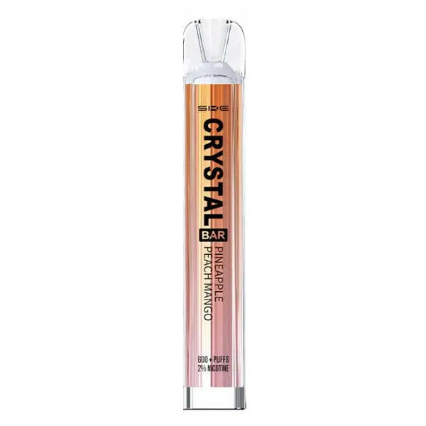 SKE Crystal Vape Pineapple Peach Mango, Device Front