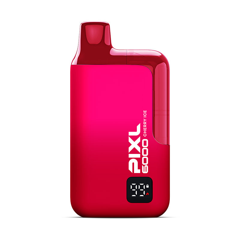 PIXL 6000 Cherry Ice Disposable Vape Kit, Device, Front