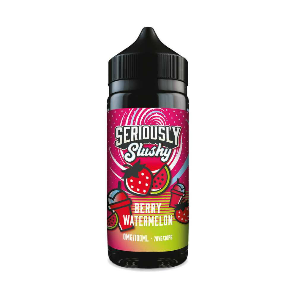Seriously Slushy Berry Watermelon 100ML Shortfill, Bottle, Front